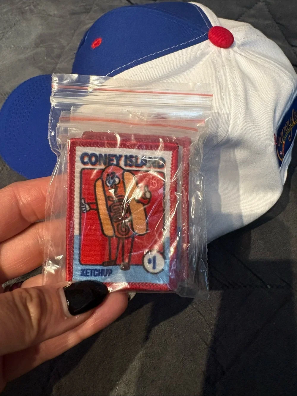 Brooklyn Cyclones changeable Hot Dog Patch baseball hat